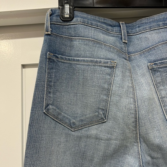 L'AGENCE HARMON HIGH-RISE SLIM PANT IN BLUE. Size 28 - Picture 11 of 12